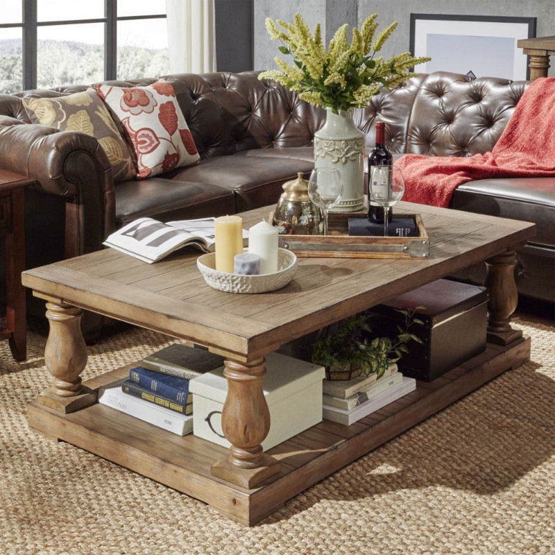 10 Rustic Coffee Table Ideas For Your Living Room Design