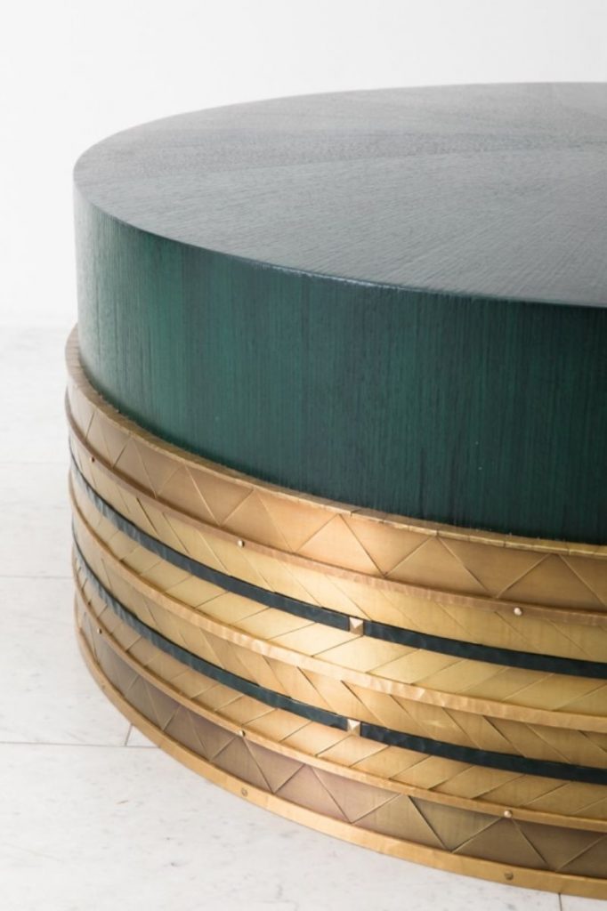 Crafty and Contemporary Side Tables by Todd Merrill Studio